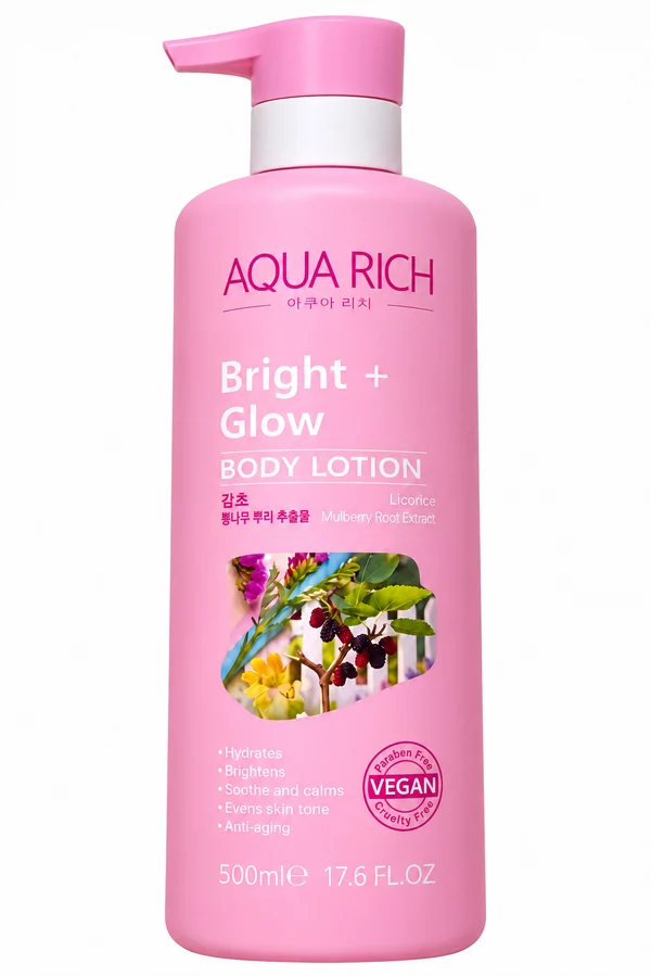 Aqua Rich — Lotion Bright + Glow, 500 ml