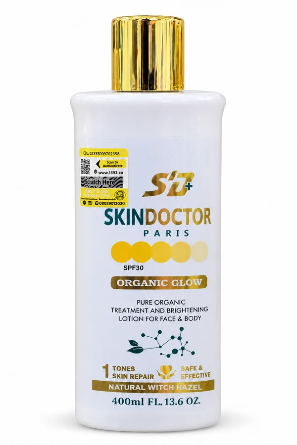 Skin Doctor Paris — Lotion Organic Glow, 400 ml