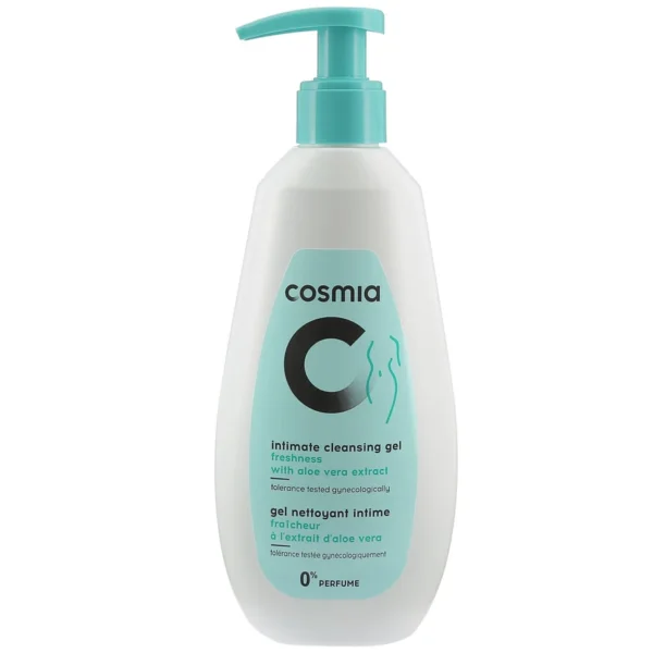 Cosmia — Gel nettoyant intime fraîcheur à l’aloe vera