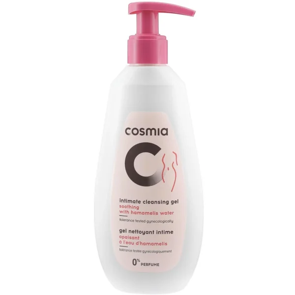 Cosmia — Gel nettoyant intime apaisant à l’hamamélis