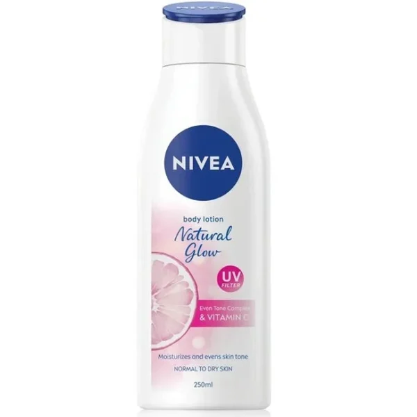 NIVEA Natural Glow — Lait corporel, 250 ml