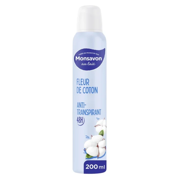 Monsavon au lait Fleur de Coton — Déodorant spray