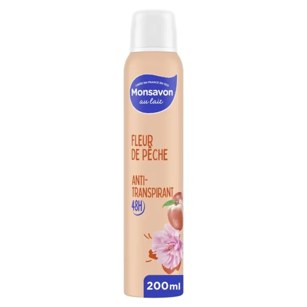 Monsavon au lait Fleur de Pêche — Déodorant spray