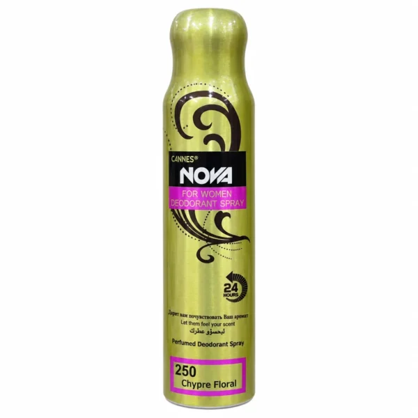 Cannes Nova 250 Chypre Floral — Déodorant spray femme