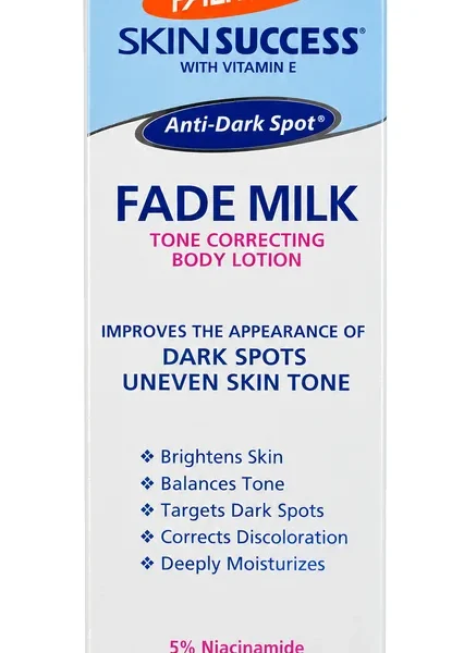 Lait corporel Palmer’s Skin Success Fade Milk en boîte de 250 ml.