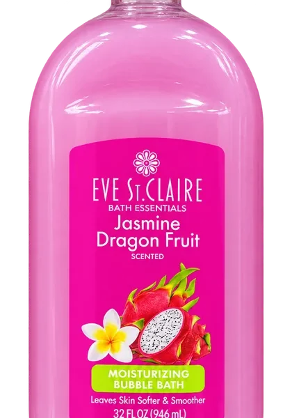 Bain moussant Eve St. Claire Jasmine Dragon Fruit, 946 ml.